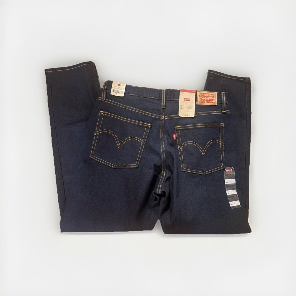Levi's 311 Shaping Skinny Women Jeans Dark Wash Stellar Stretch Sz 30 Inseam 27